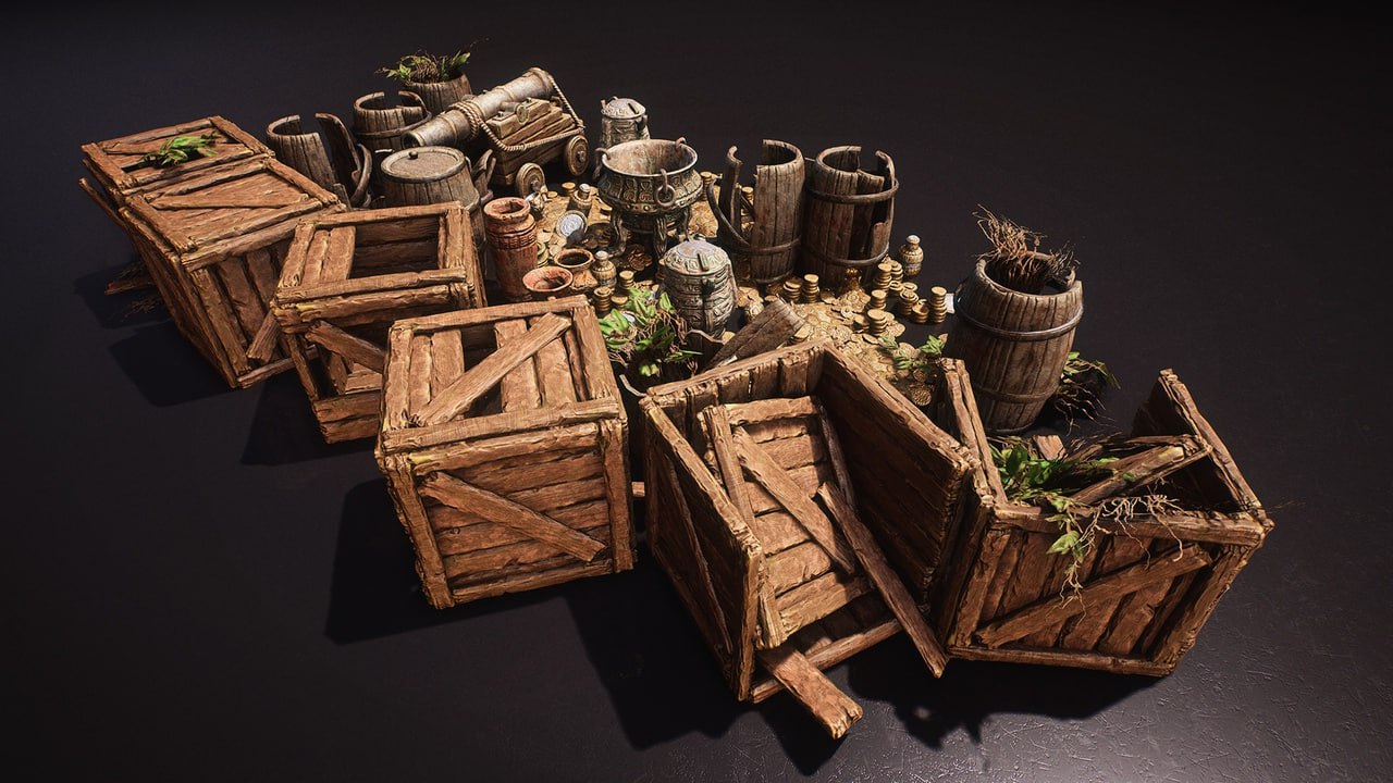 Ruins Treasure Prop Pack📱 - изображение 2